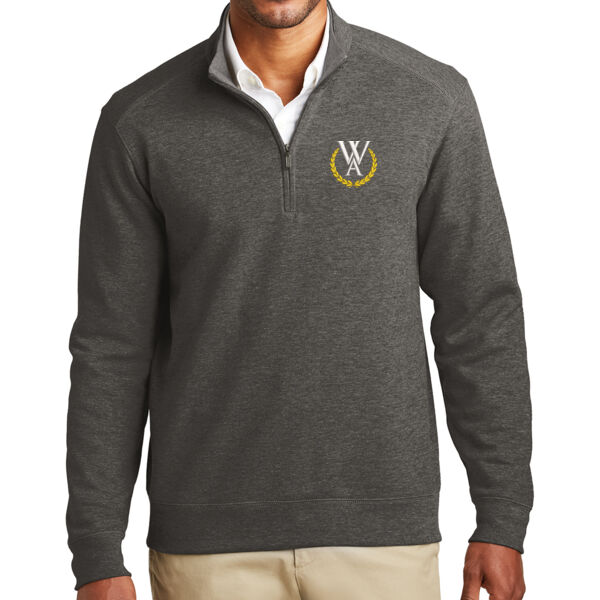 Port Authority® Interlock 1/4-Zip - Embroidered Logo Thumbnail