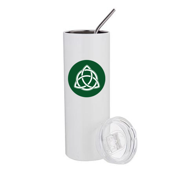 20oz. Stainless Steel Tumbler - Sublimated Logo Thumbnail