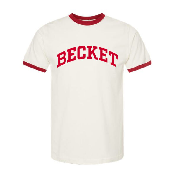 Tultex Fine Ringer T-Shirt - Printed Logo Thumbnail