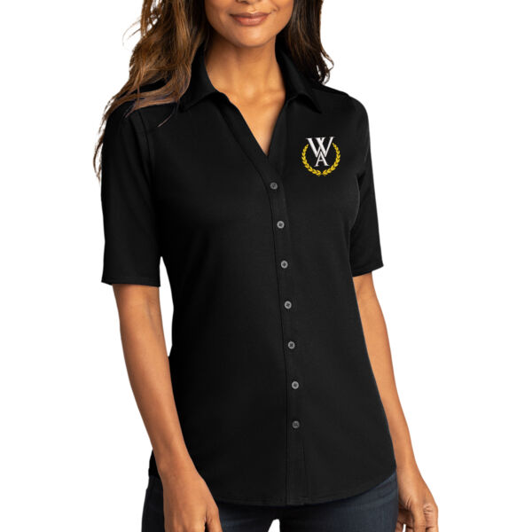 Port Authority Ladies City Stretch Top - Embroidered Logo Thumbnail
