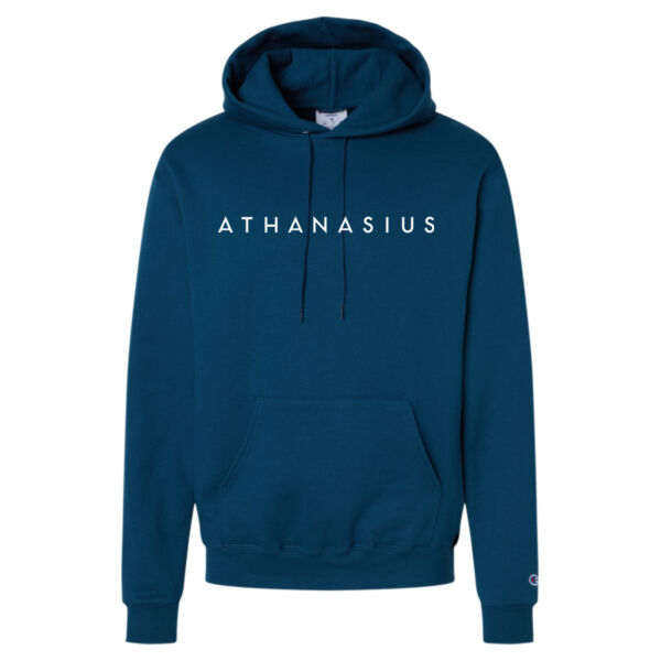 Champion - Powerblend Hooded Sweatshirt - Printed Logo Thumbnail