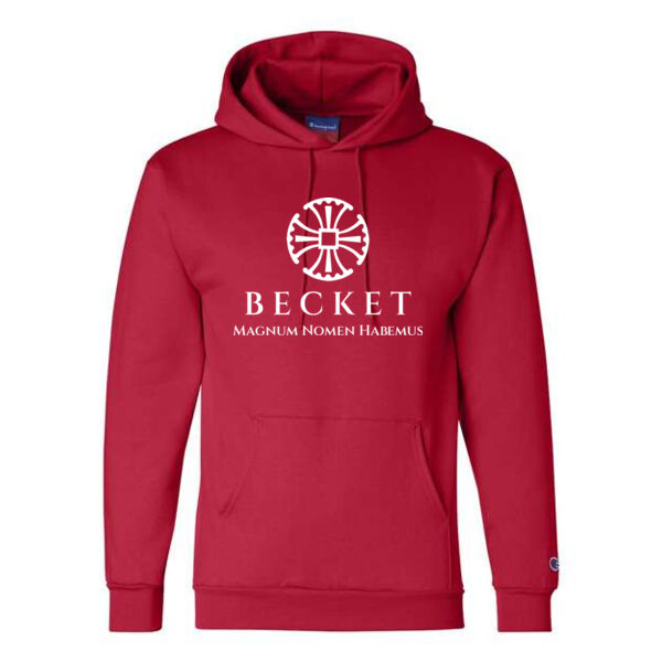 Champion - Powerblend Hooded Sweatshirt - Printed Logo Thumbnail