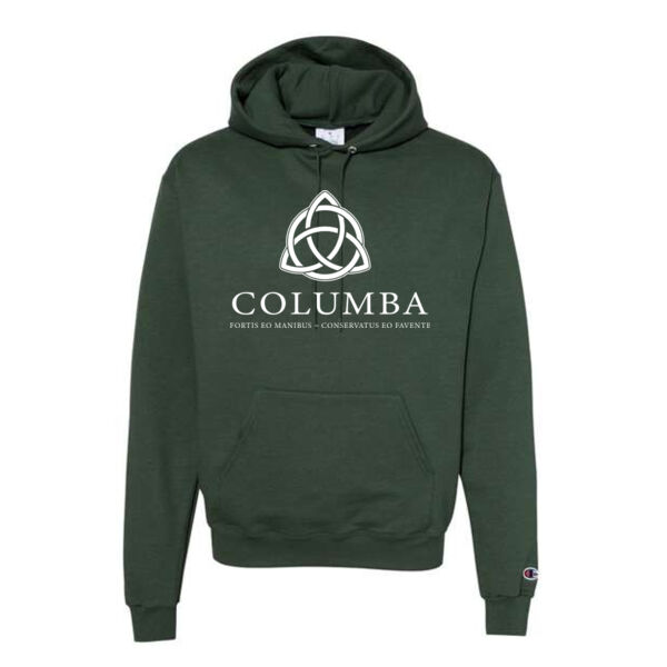 Champion - Powerblend Hooded Sweatshirt - Printed Logo Thumbnail